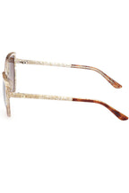 GUESS JEANS BRAUNE SONNENBRILLE FÜR DAMEN