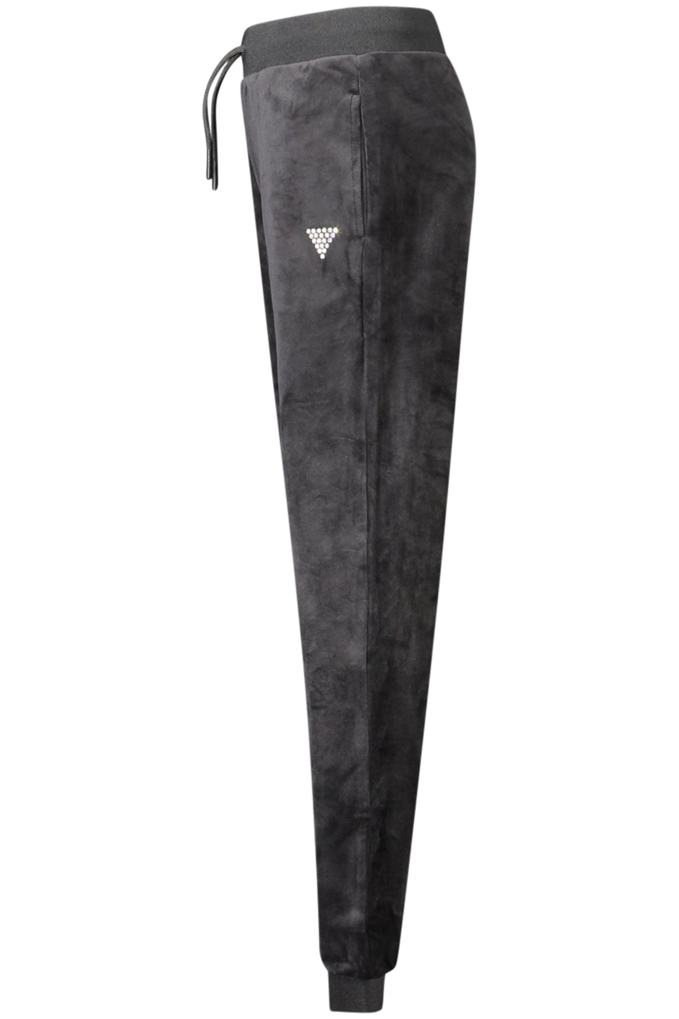GUESS JEANS Jogginghose Mädchen Schwarz – Elastischer Bund mit Strass-Details Schwarz
