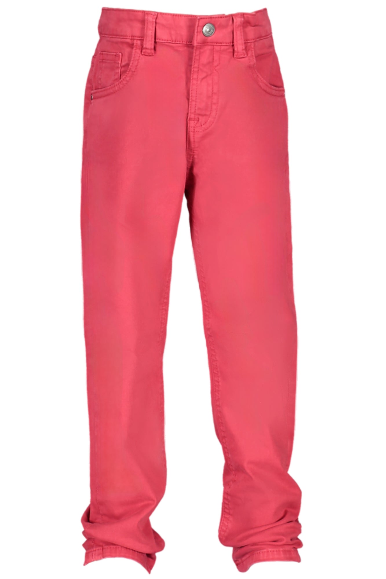 GUESS JEANS Rote Kinderhose für Jungen – 5-Taschen-Hose mit verstellbarem Bund Rot