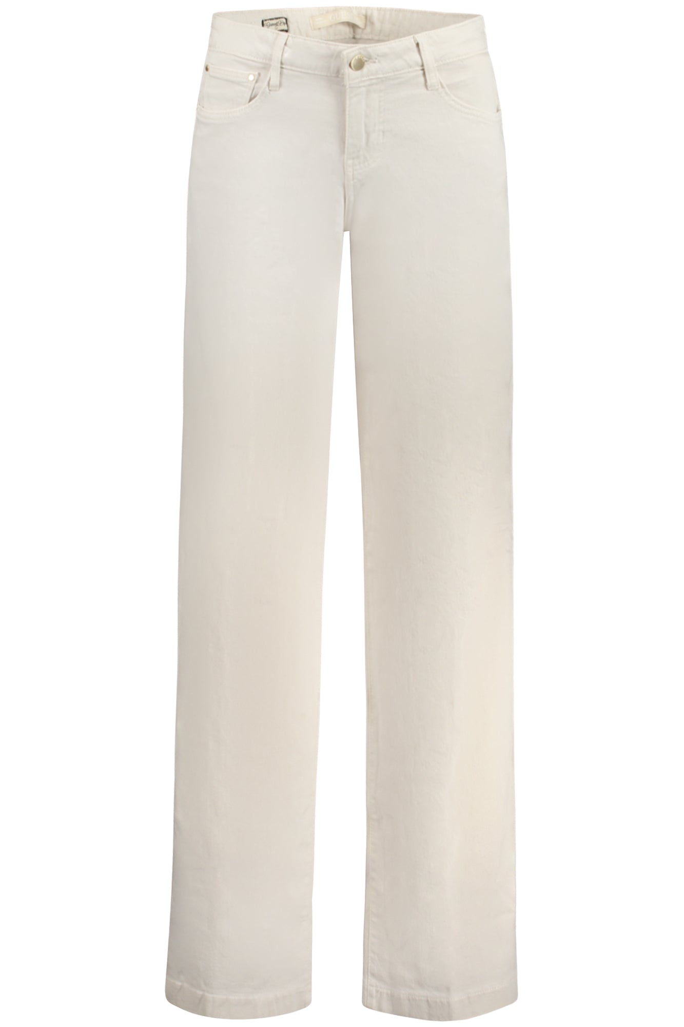 GUESS JEANS Damenhose Beige – 5-Pocket Design mit Logo | soulluna.de Beige