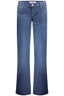 Guess Jeans Damen Blau Hose Blau