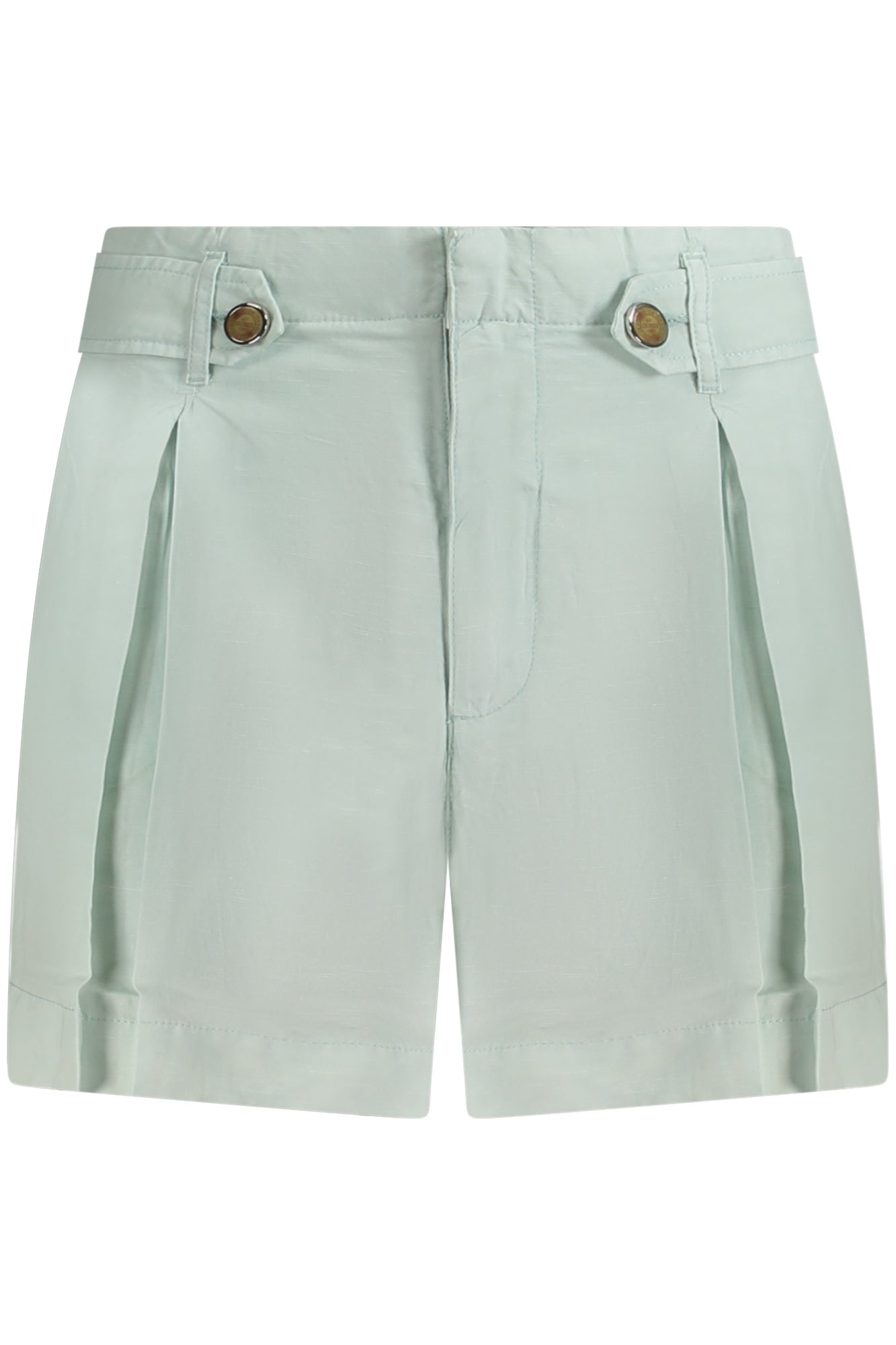GUESS JEANS Kurze Hose Damen Grün – Sommerhose aus Lyocell & Lino | soulluna.de Grün