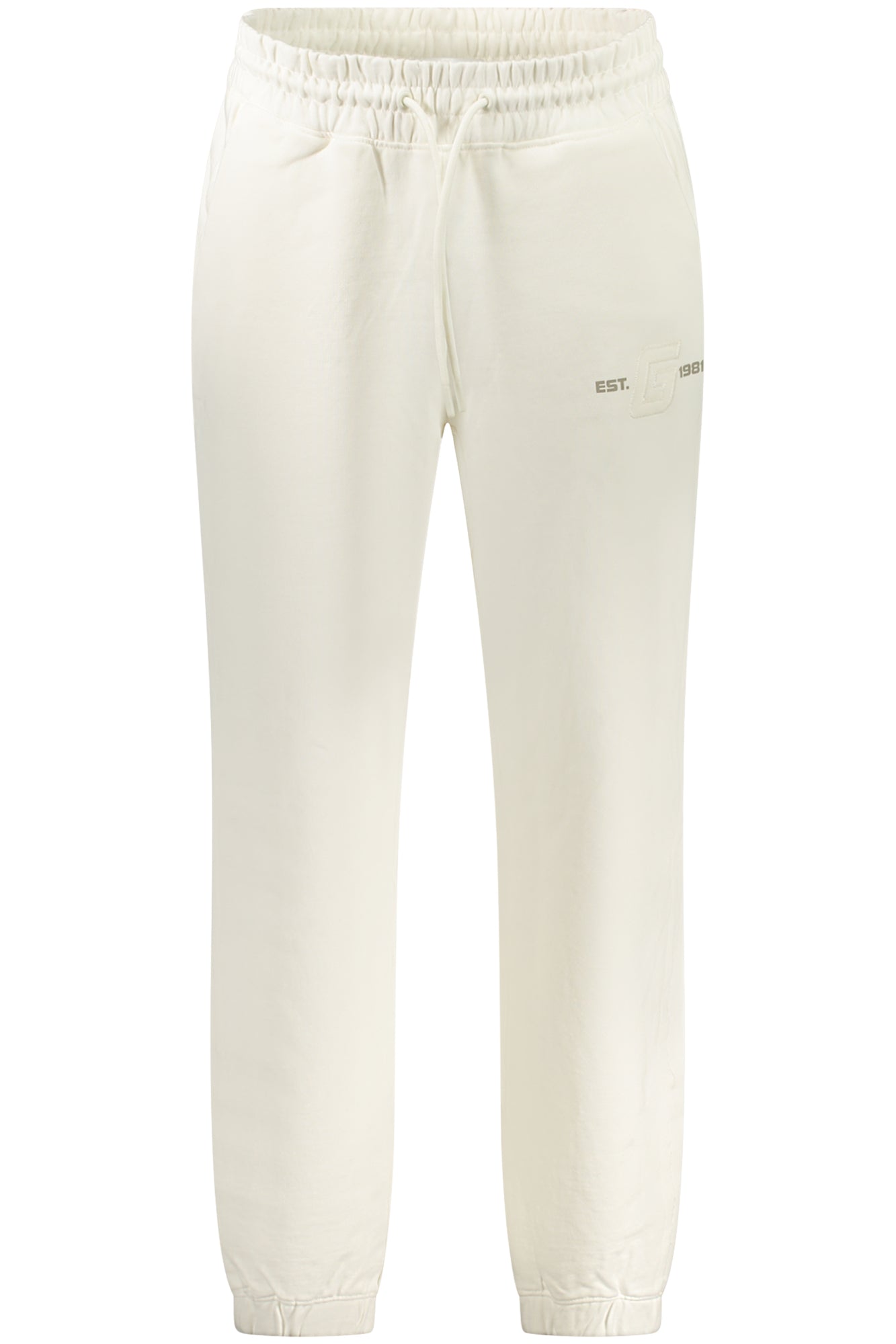 GUESS JEANS Herren Jogginghose – mit elastischem Bund Weiß Hauptbild