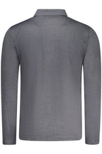 GUESS JEANS LANGARM POLO HERREN SCHWARZ