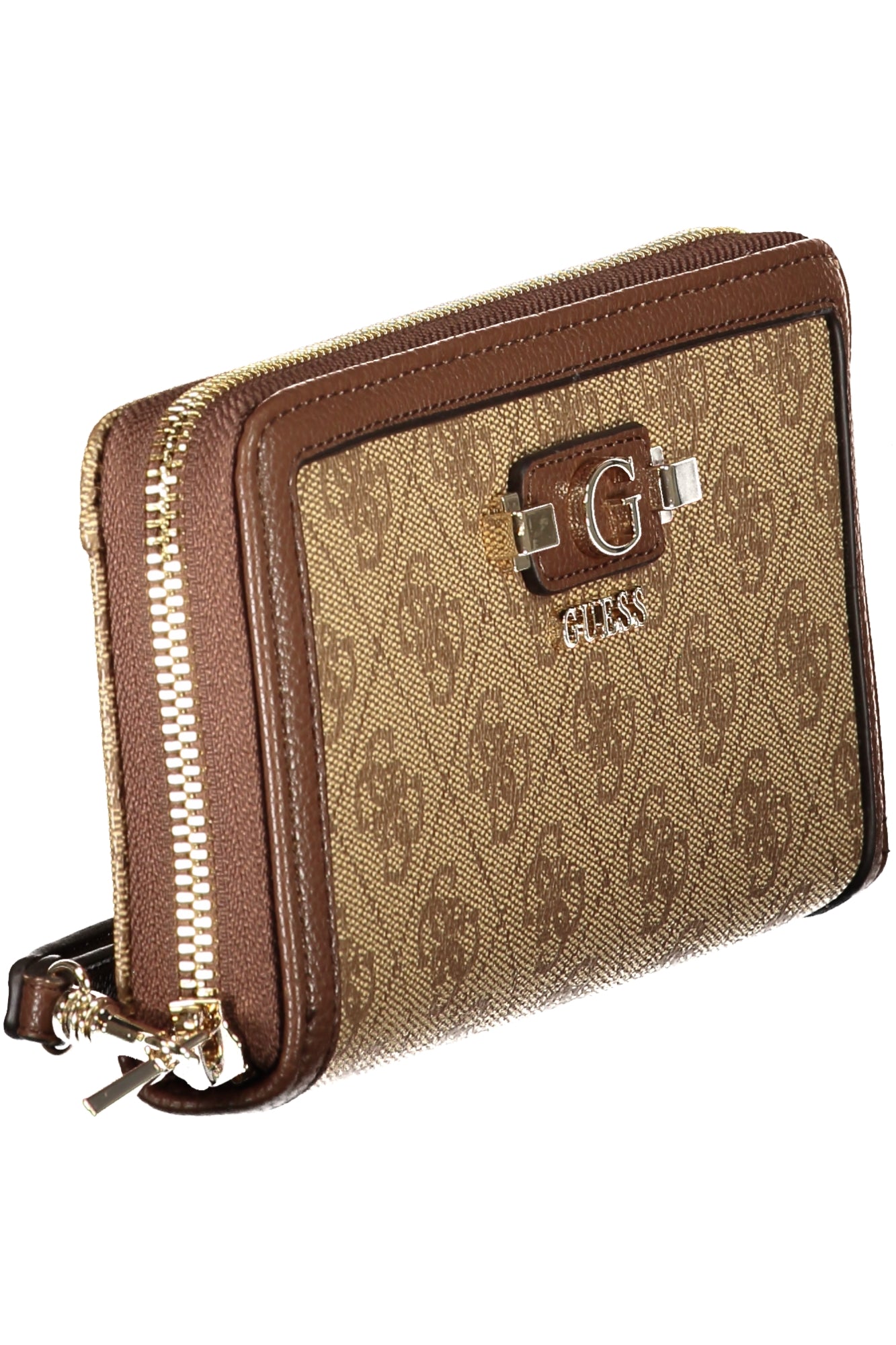 GUESS JEANS Damen Geldbörse – Lindsey Slg Geldbörse Beige