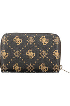 GUESS JEANS DAMEN BRAUN BRIEFTASCHE