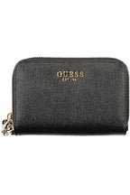 GUESS JEANS DAMEN SCHWARZE BRIEFTASCHE