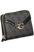 GUESS JEANS DAMEN SCHWARZE BRIEFTASCHE