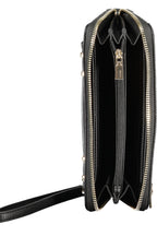 GUESS JEANS DAMEN SCHWARZE BRIEFTASCHE