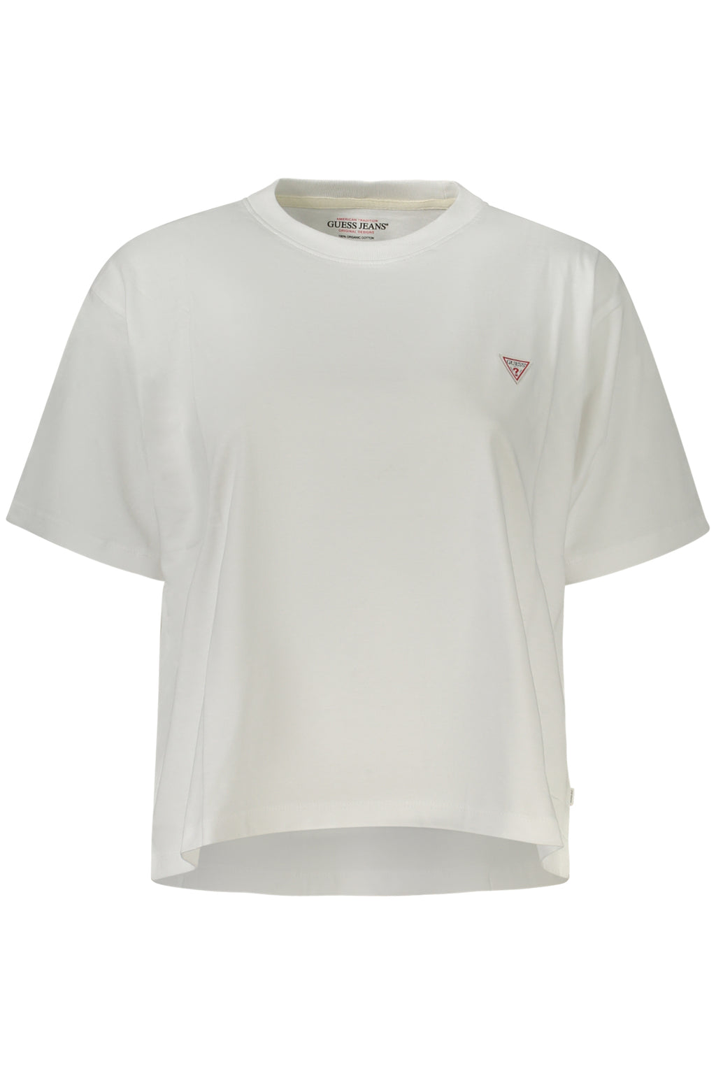 GUESS JEANS DAMEN KURZARM T-SHIRT WEISS