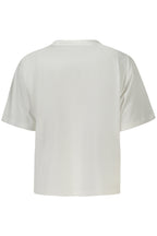 GUESS JEANS DAMEN KURZARM T-SHIRT WEISS