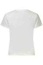 GUESS JEANS KURZARM-T-SHIRT DAMEN WEISS