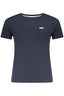 GUESS JEANS Damen T-Shirt Blau – Kurzarm aus Bio-Baumwolle | soulluna.de Blau
