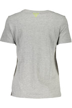 GUESS JEANS DAMEN KURZARM T-SHIRT GRAU