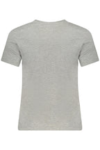 GUESS JEANS KURZARM-T-SHIRT DAMEN GRAU