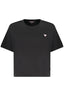 GUESS JEANS DAMEN KURZARM T-SHIRT SCHWARZ