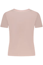 GUESS JEANS KURZARM-T-SHIRT DAMEN ROSA