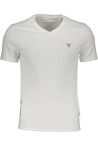 GUESS JEANS KURZARM T-SHIRT HERREN WEISS