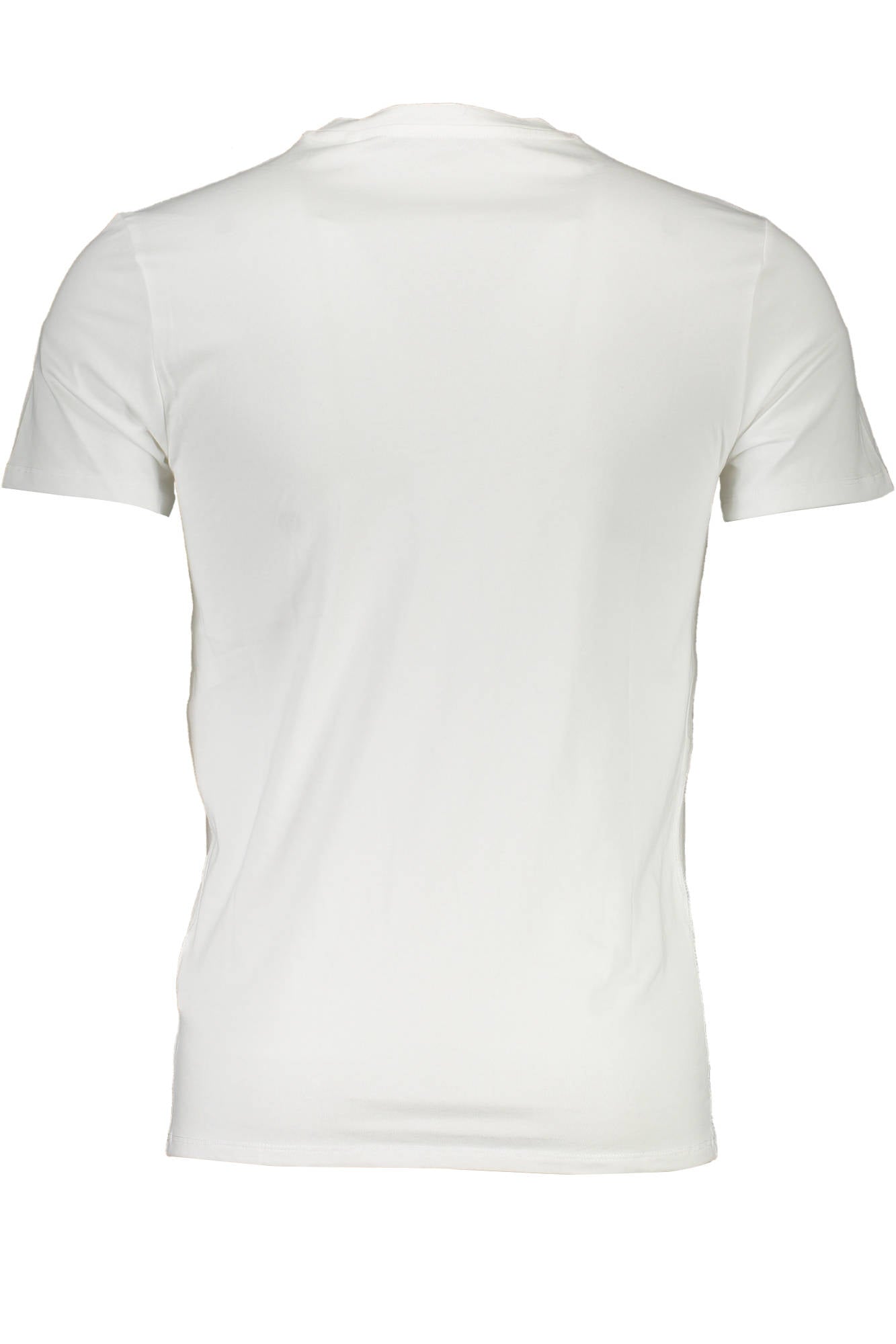GUESS JEANS Herren T-Shirt Weiß – Superschlankes V-Ausschnitt Shirt | soulluna.de Weiß