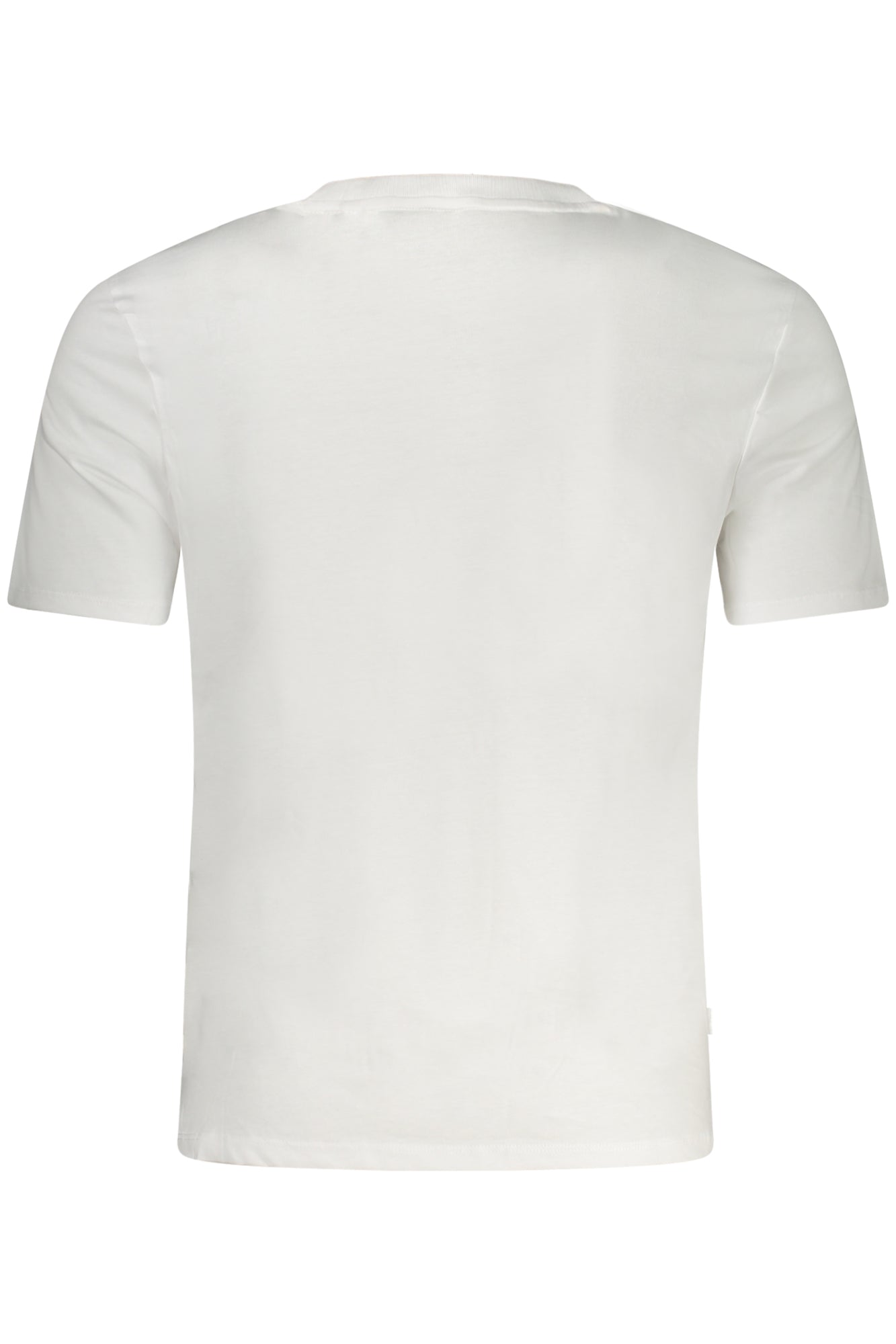 GUESS JEANS Herren T-Shirt – Slim Fit, aus Baumwolle Weiß