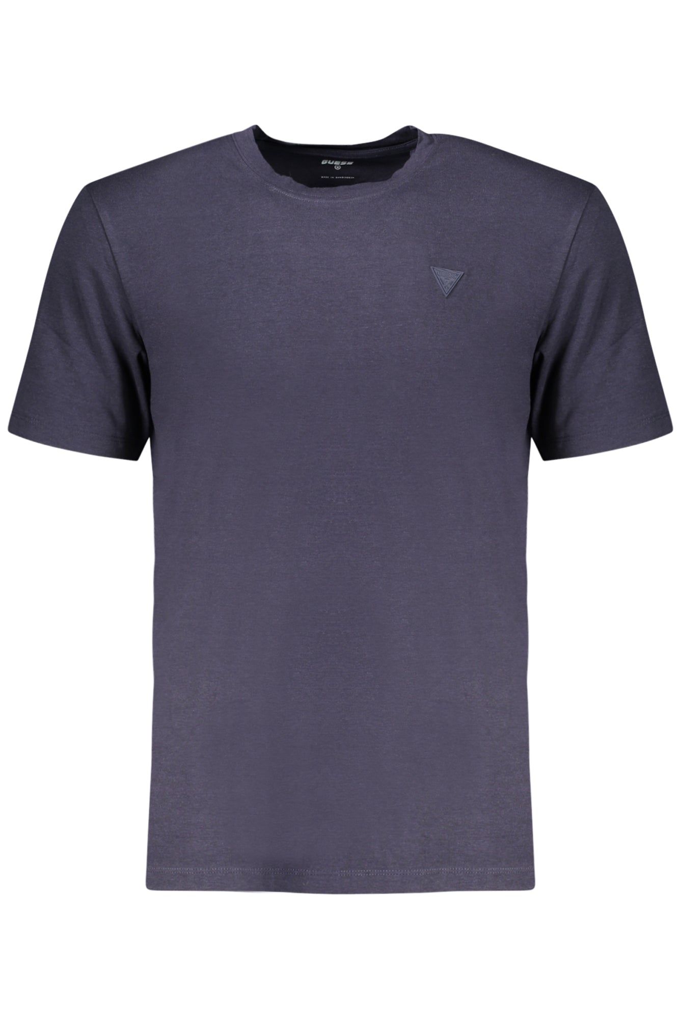 GUESS JEANS Kurzarm-T-Shirt Herren Blau – Logo-Applikation | soulluna.de Zweitbild