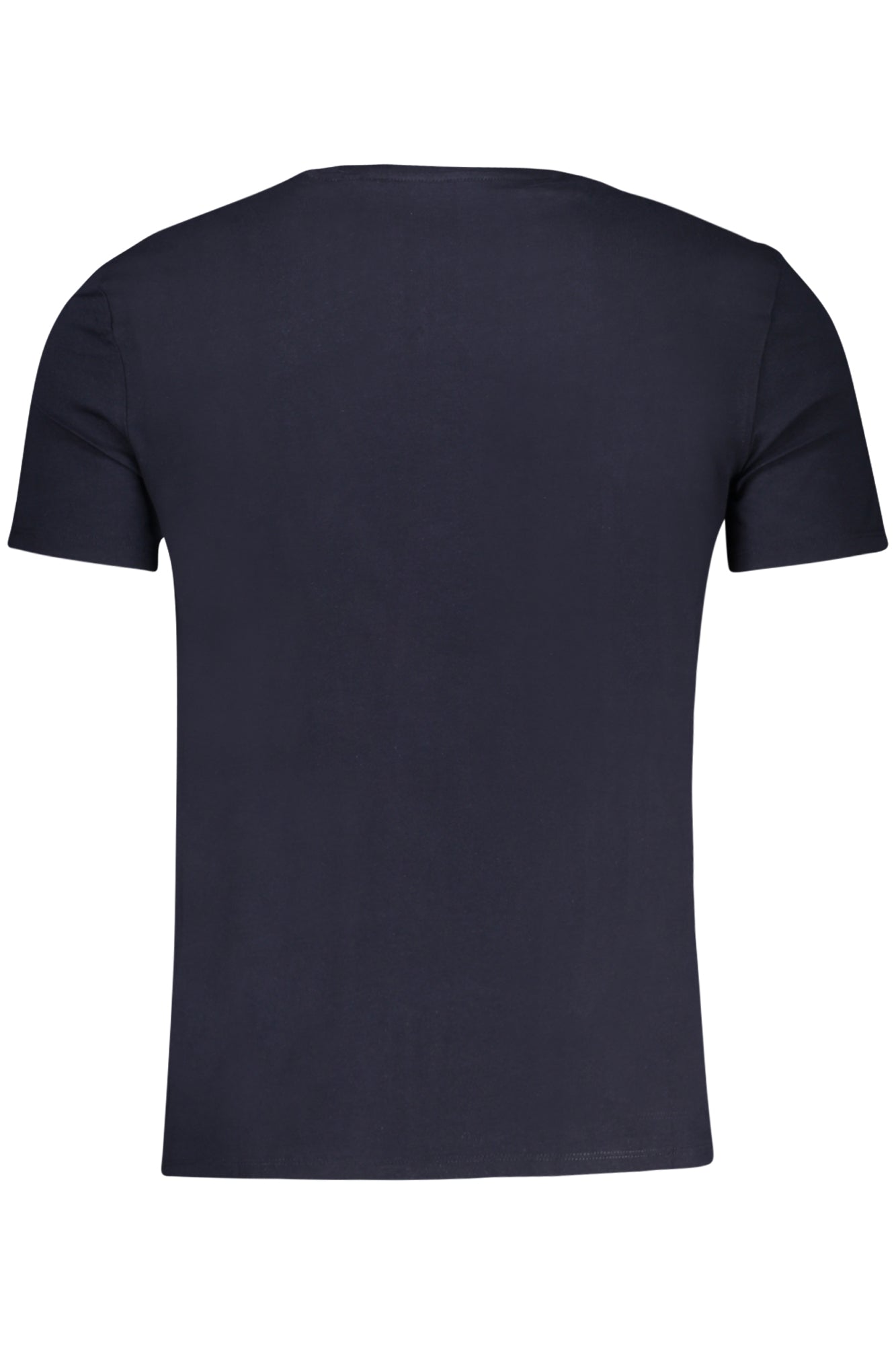 GUESS JEANS Herren T-Shirt – Slim Fit, aus Baumwolle Blau