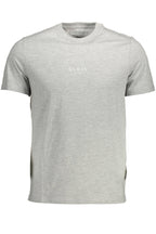 GUESS JEANS KURZARM-T-SHIRT HERREN GRAU