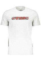 GUESS JEANS HERREN KURZARM T-SHIRT GRAU