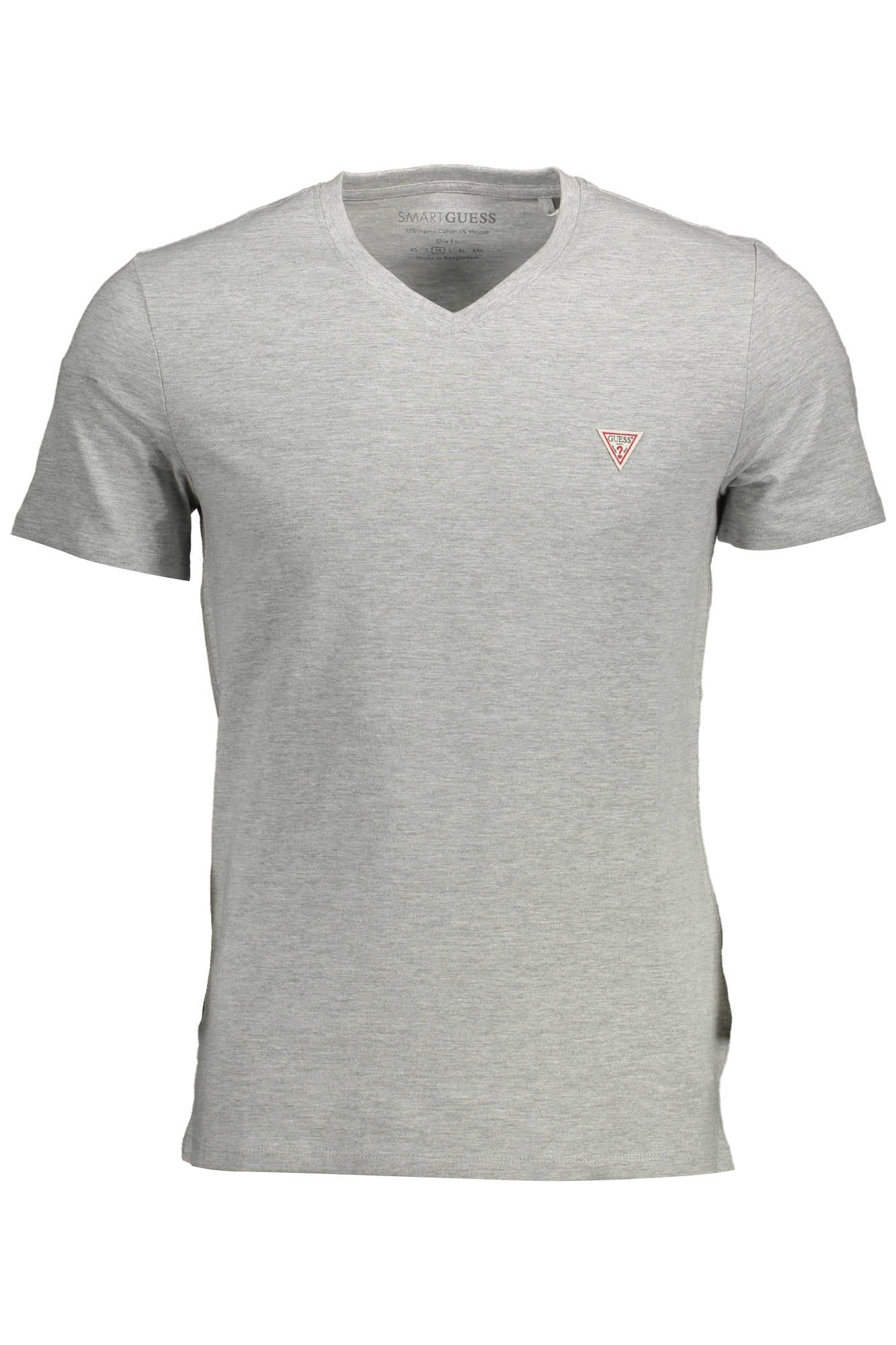 GUESS JEANS SHORT SLEEVE T-SHIRT MEN'S GREY Main image