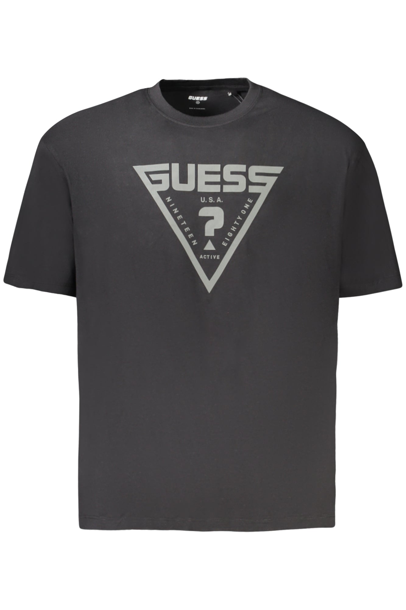 GUESS JEANS KURZARM T-SHIRT HERREN SCHWARZ Hauptbild