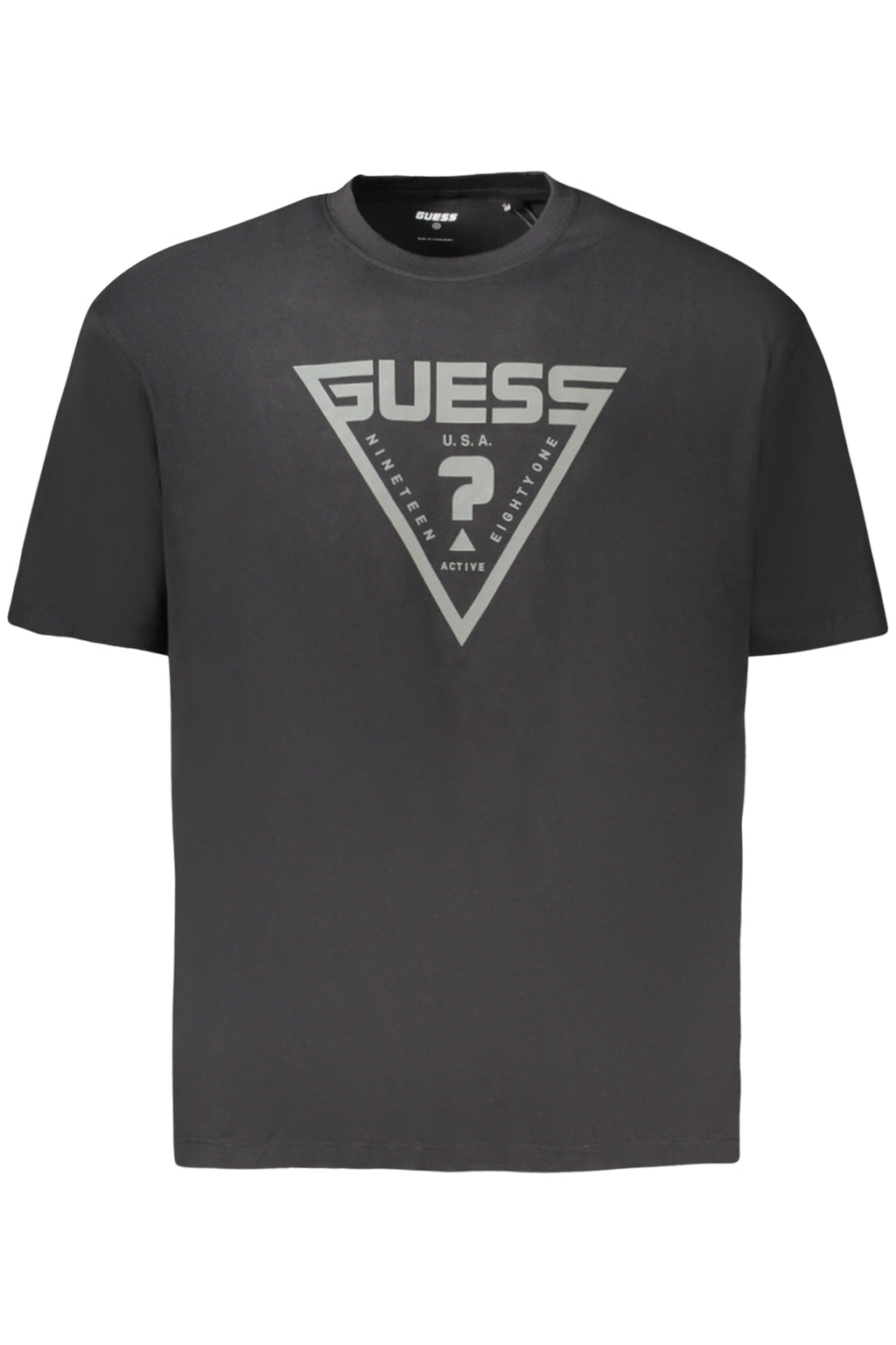 GUESS JEANS KURZARM T-SHIRT HERREN SCHWARZ