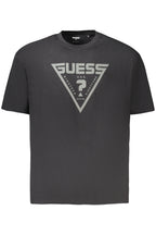 GUESS JEANS KURZARM T-SHIRT HERREN SCHWARZ