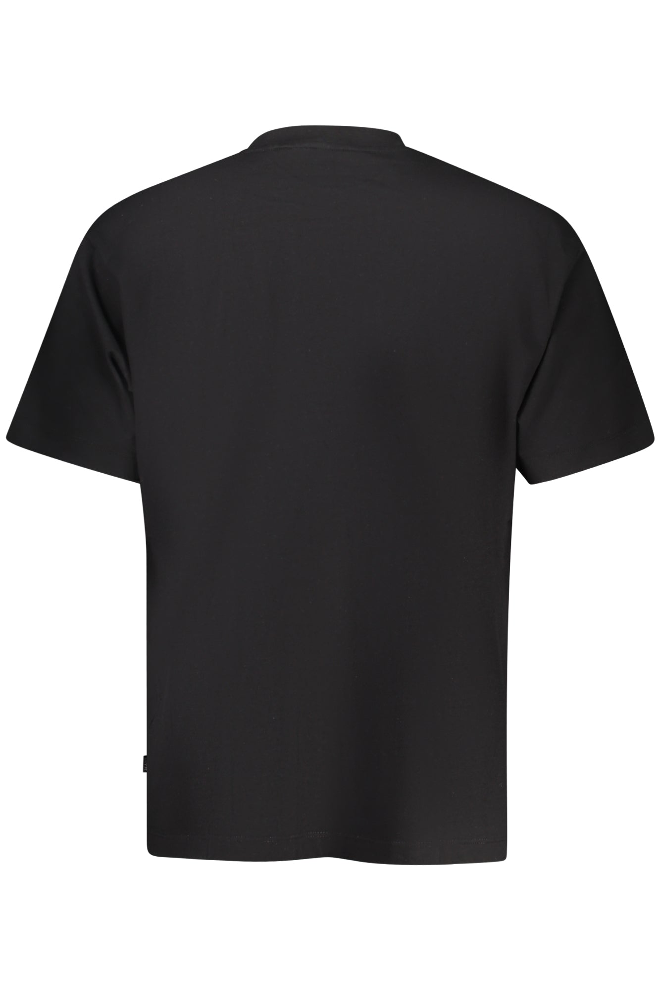 GUESS JEANS Herren T-Shirt – Kurzarm, aus Baumwolle Schwarz