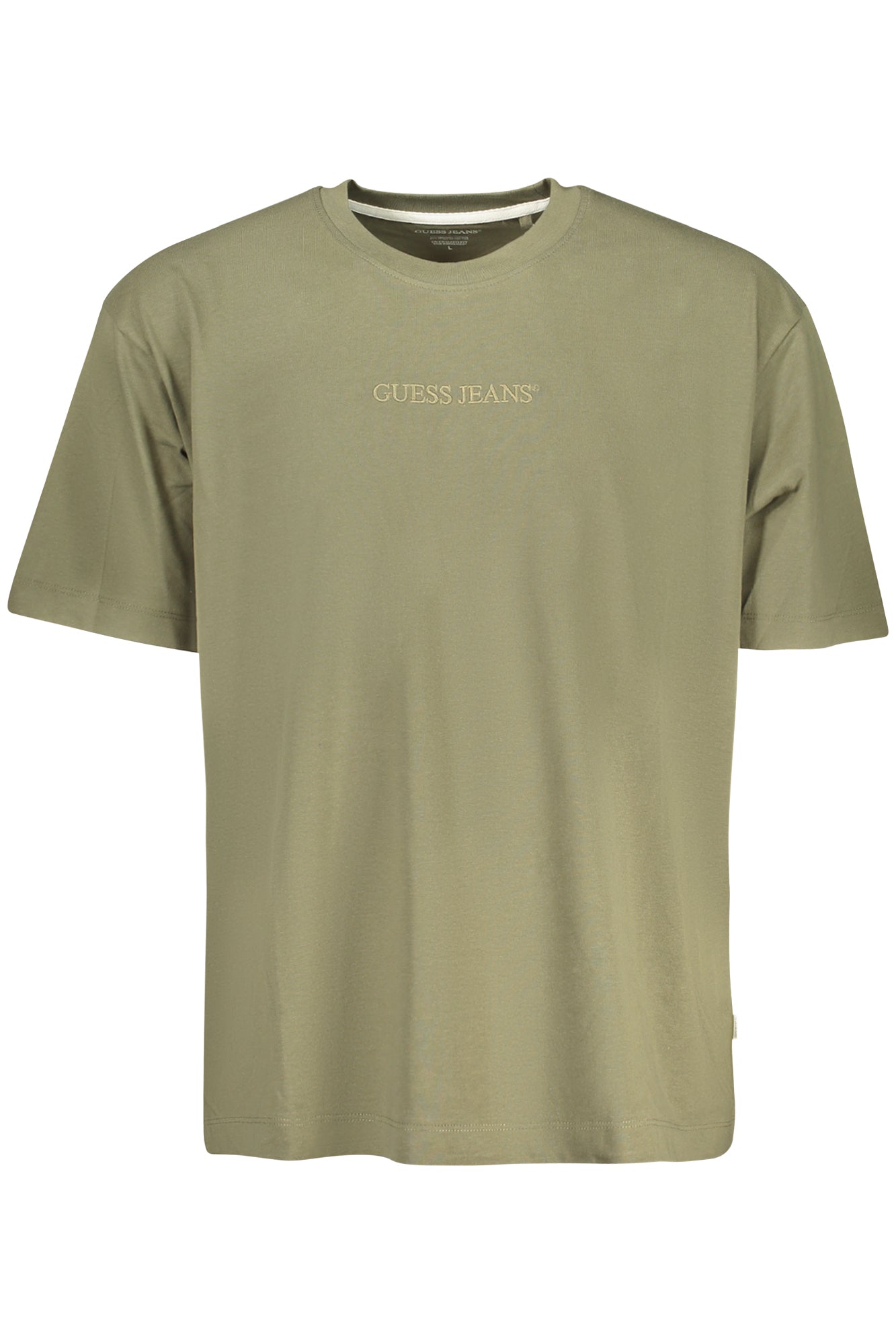 GUESS JEANS Herren T-Shirt – Kurzarm, aus Baumwolle Grün Main image