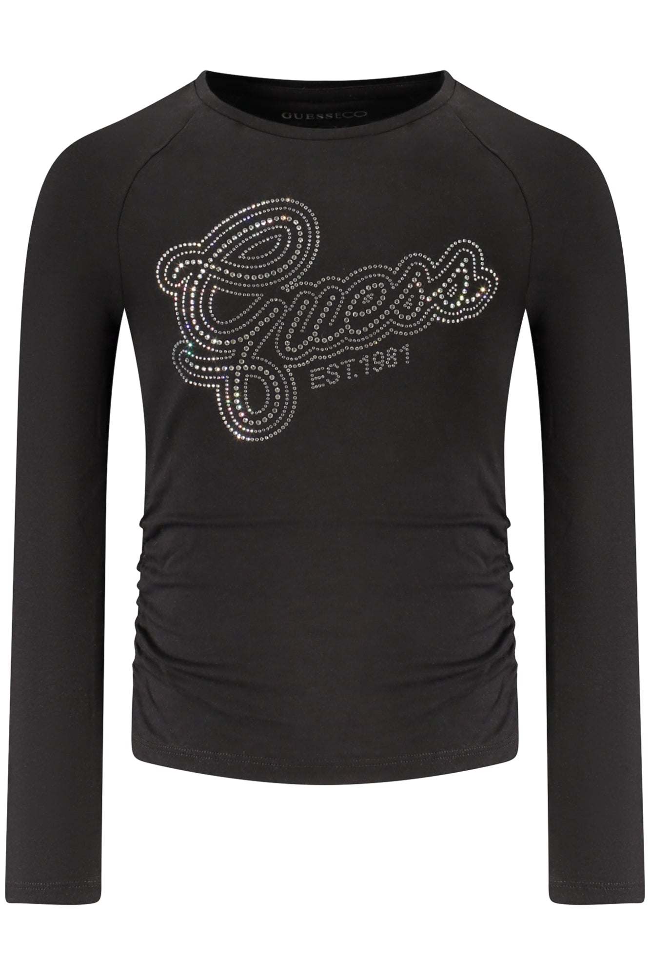 GUESS JEANS Kinder T-Shirt | T-Shirts günstig online kaufen Schwarz