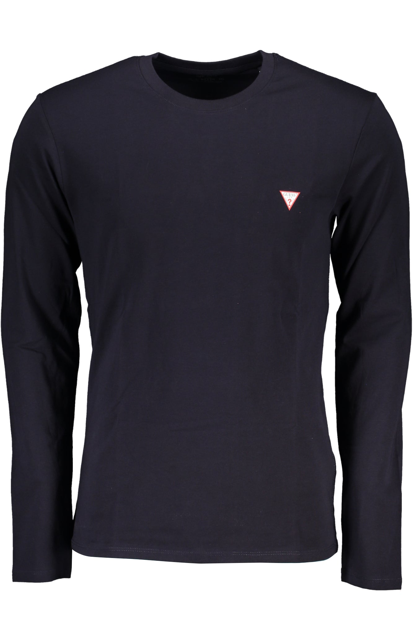 GUESS JEANS Langarm-T-Shirt Herren – Slim Fit aus Bio-Baumwolle | soulluna.de Blau