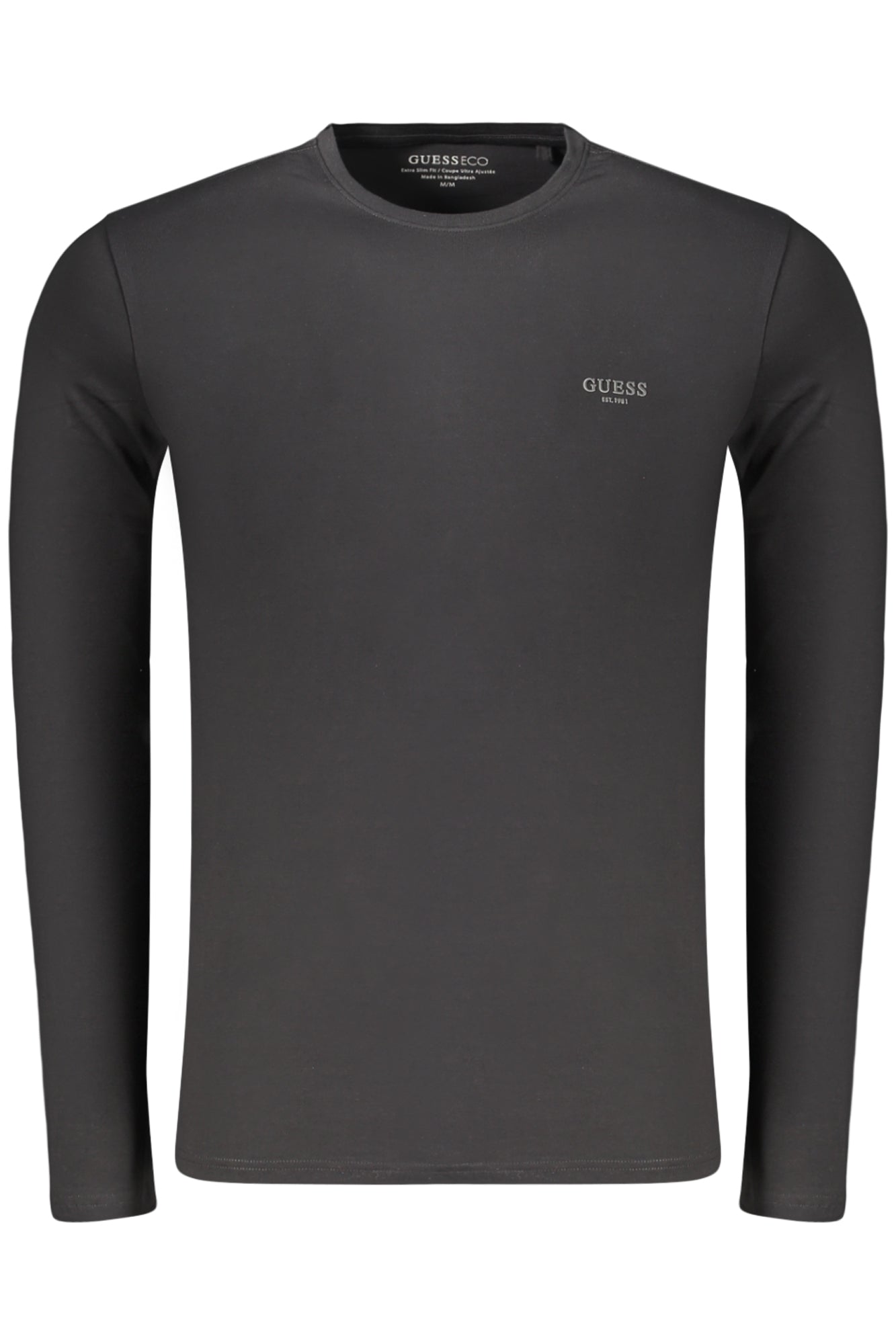GUESS JEANS Herren T-Shirt – aus Baumwolle | T-Shirts Schwarz