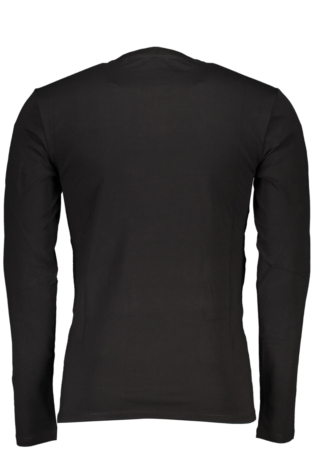 GUESS JEANS Langarm-T-Shirt Herren – Slim Fit aus Bio-Baumwolle | soulluna.de Schwarz