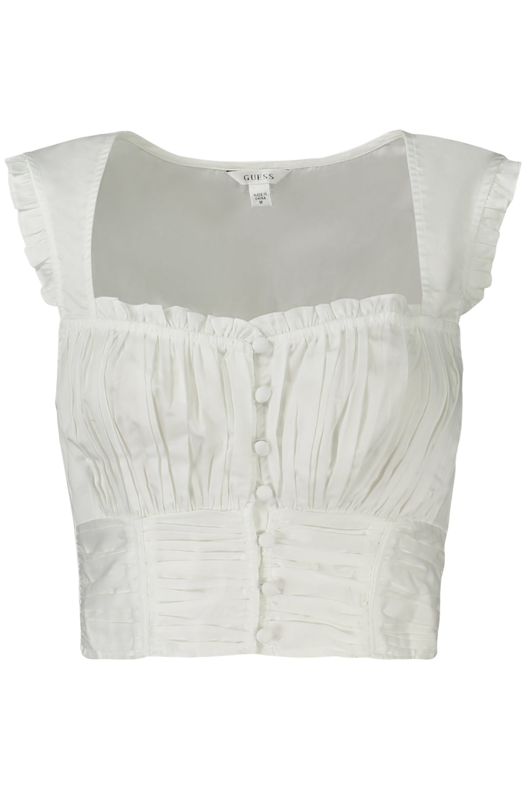 GUESS JEANS TOP DAMEN WEISS