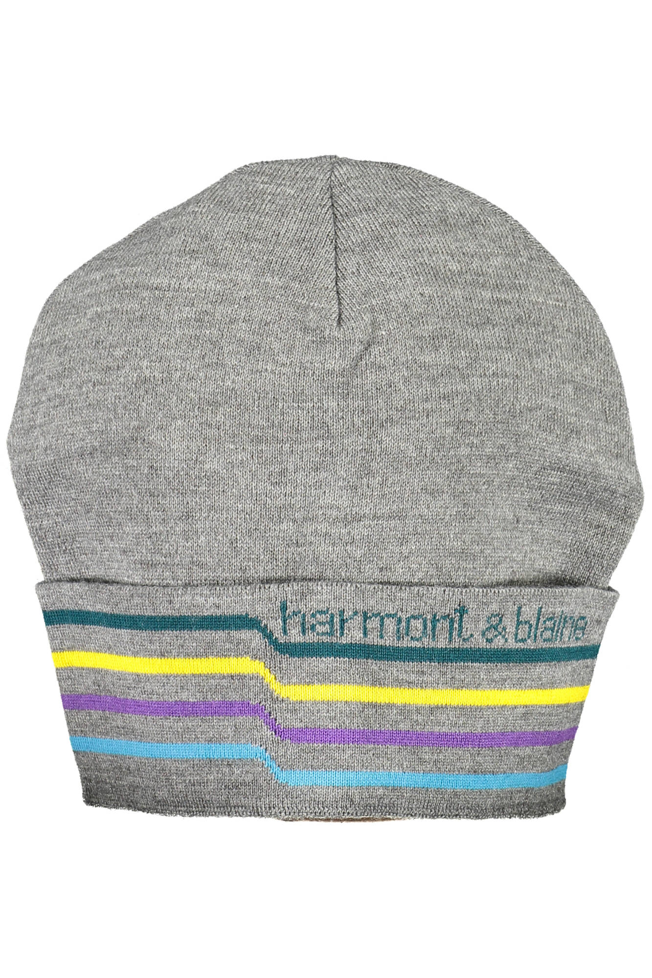 HARMONT & BLAINE Graue Mütze Herren – Warme Strickmütze für Herbst/Winter Grau