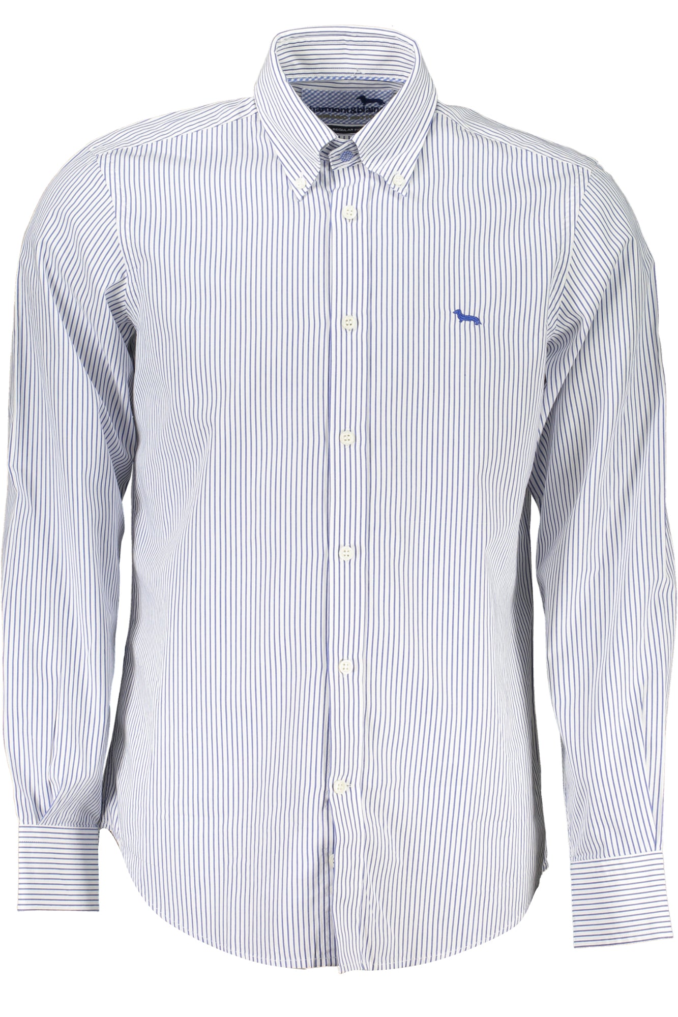 HARMONT &AMP; BLAINE Herren Hemden – aus Baumwolle Blau