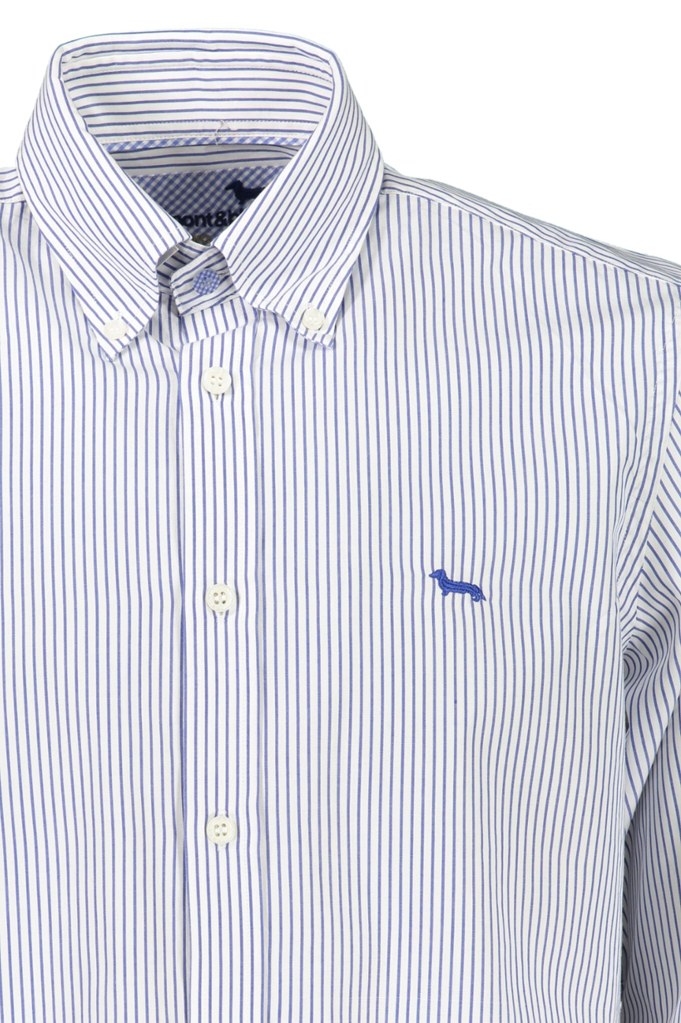 HARMONT &AMP; BLAINE Herren Hemden – aus Baumwolle Blau
