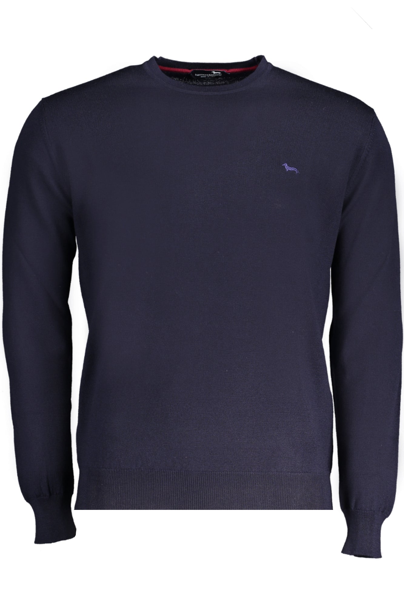 HARMONT & BLAINE Grüner Herrenpullover – Italienische Qualität aus 100% Lana Blau