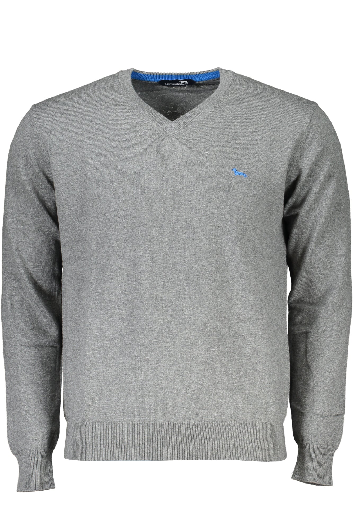 HARMONT & BLAINE GRAUER PULLOVER FÜR MÄNNER