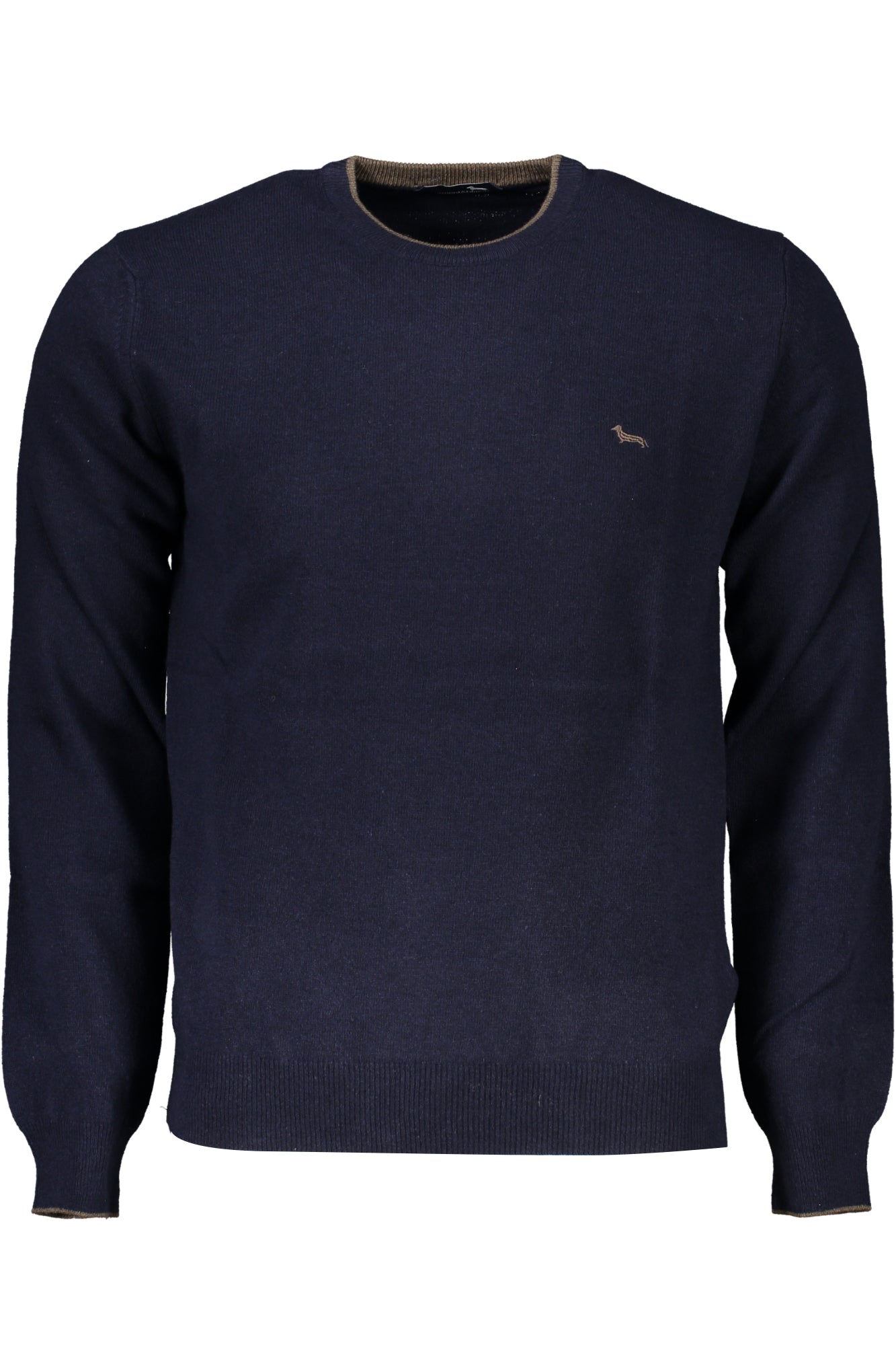 HARMONT & BLAINE Herrenpullover braun – Italienische Qualität mit Kaschmir-Anteil Blau