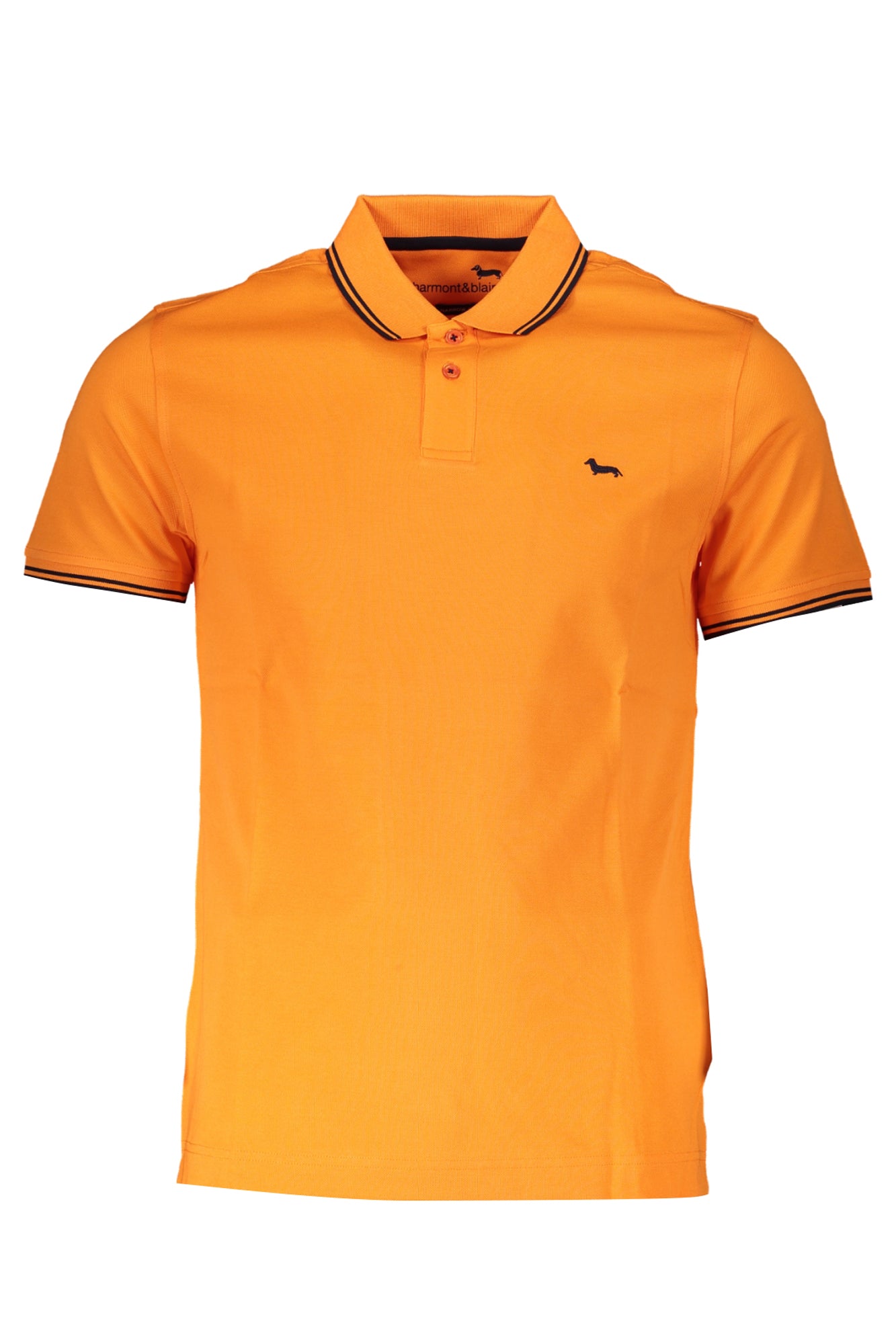 HARMONT & BLAINE ORANGES KURZARM-POLOSHIRT FÜR HERREN Hauptbild