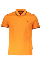 HARMONT & BLAINE ORANGES KURZARM-POLOSHIRT FÜR HERREN