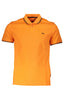 HARMONT & BLAINE ORANGES KURZARM-POLOSHIRT FÜR HERREN
