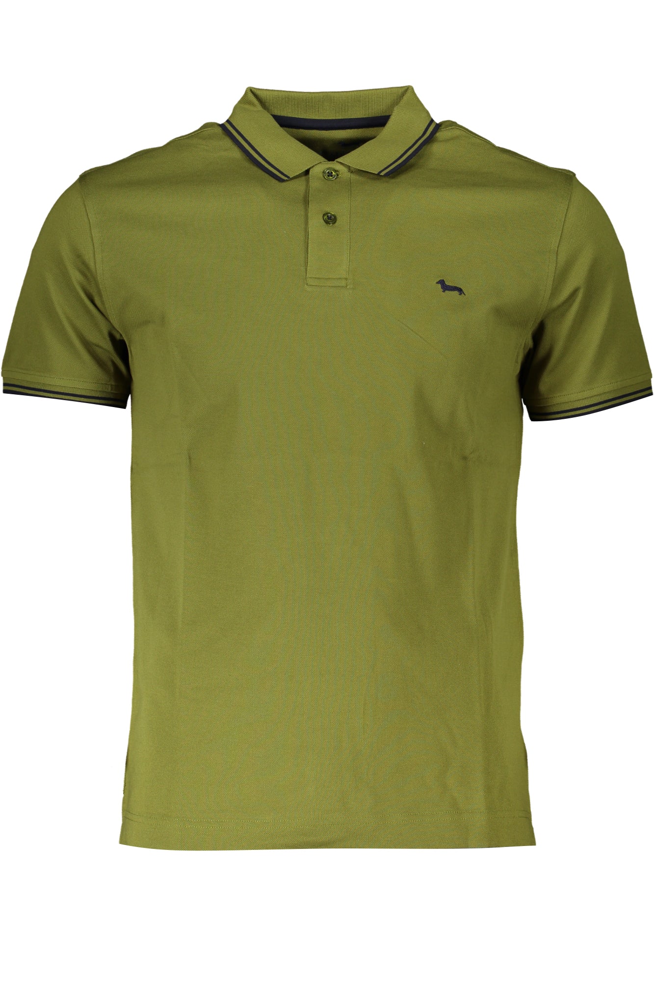 HARMONT & BLAINE GRÜNES KURZÄRMELIGES POLOSHIRT FÜR HERREN