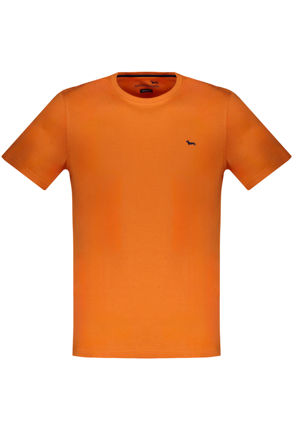 HARMONT & BLAINE HERREN-KURZARM-T-SHIRT ORANGE